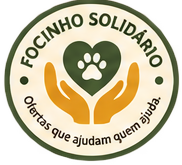 Selo circular Focinho Solidário — ofertas que ajudam quem ajuda