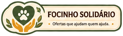 Selo Focinho Solidário — ofertas que ajudam quem ajuda
